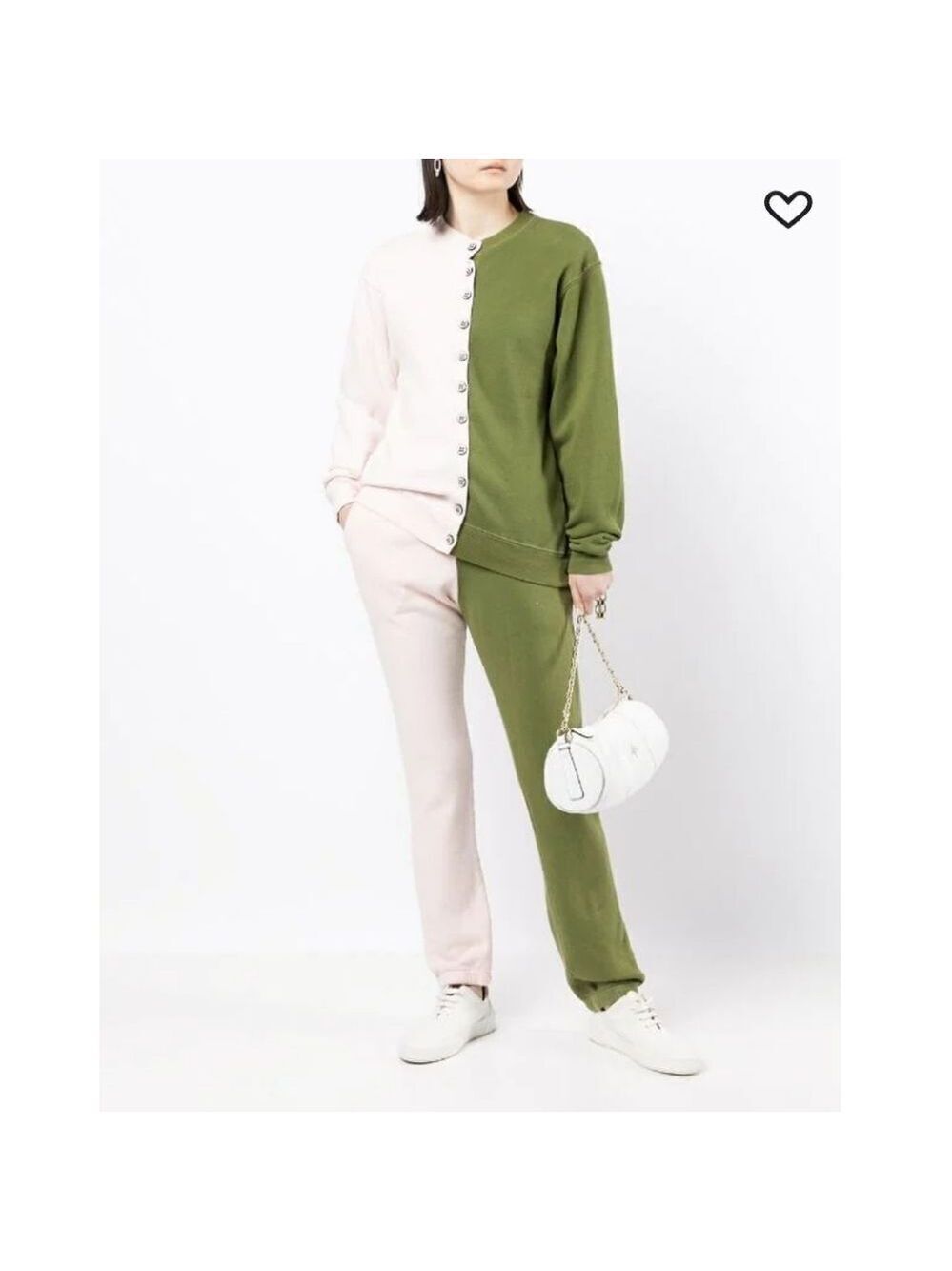 LA Detresse Lovers two-tone trackpants